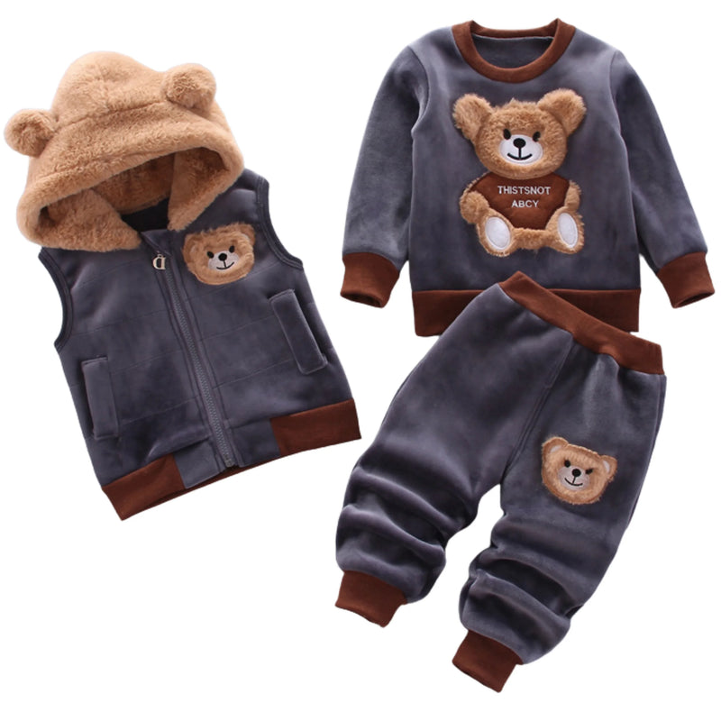 Conjunto 3 Peças de Roupa Infantil: Estilo e Conforto para os Pequenos