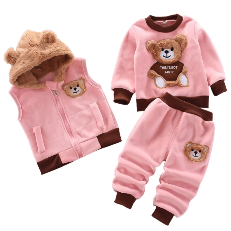 Conjunto 3 Peças de Roupa Infantil: Estilo e Conforto para os Pequenos