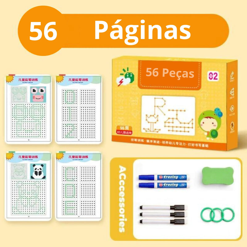 Conjunto de Brinquedos de Desenho Montessori para Crianças: Aprendizagem Divertida e Educativa