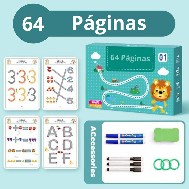 Conjunto de Brinquedos de Desenho Montessori para Crianças: Aprendizagem Divertida e Educativa