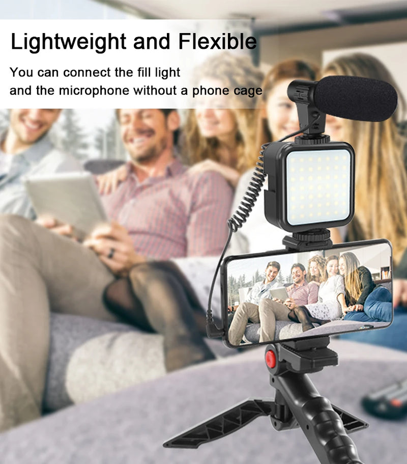 Kit de Filmagem Completo para Smartphones: Capture Cada Momento com Qualidade Profissional