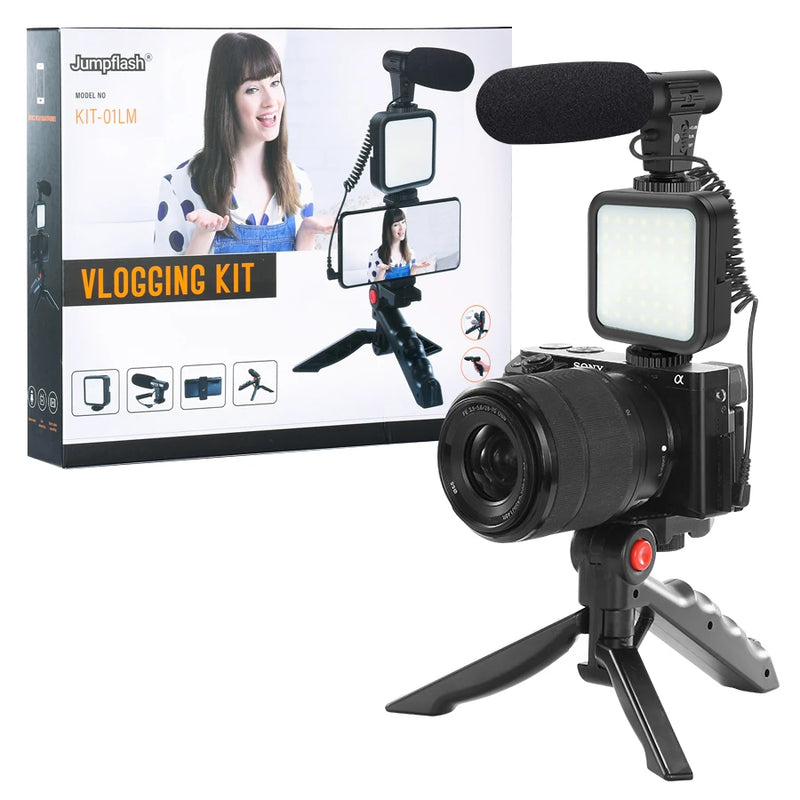 Kit de Filmagem Completo para Smartphones: Capture Cada Momento com Qualidade Profissional