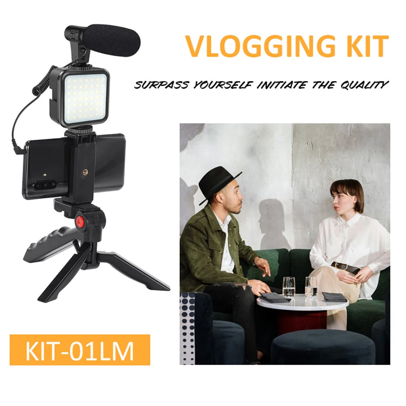 Kit de Filmagem Completo para Smartphones: Capture Cada Momento com Qualidade Profissional